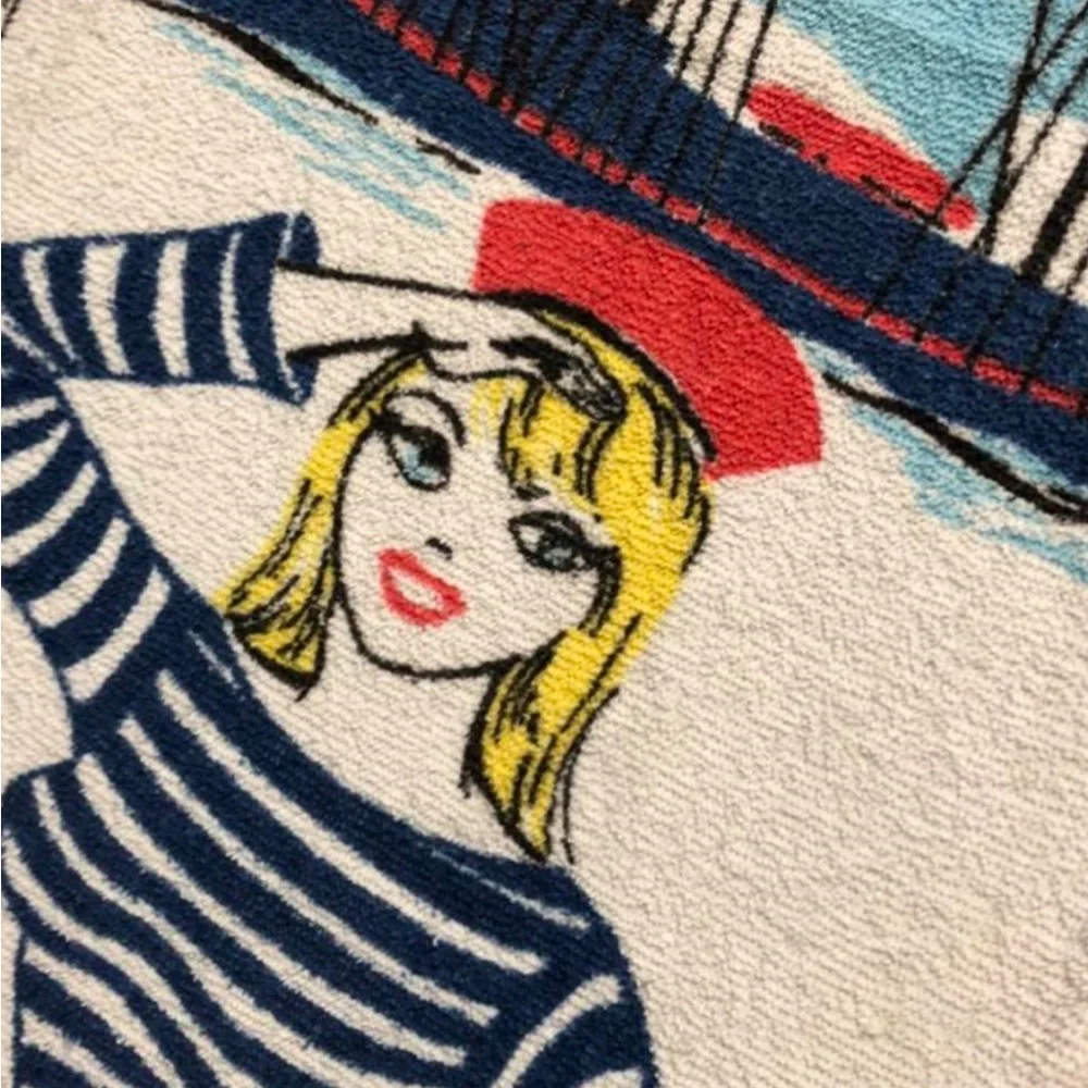 Vintage “ocean city” Maryland
Ms sailor gal⚓️⛵️🌊 beach towel retro towel - Picture 3 of 4